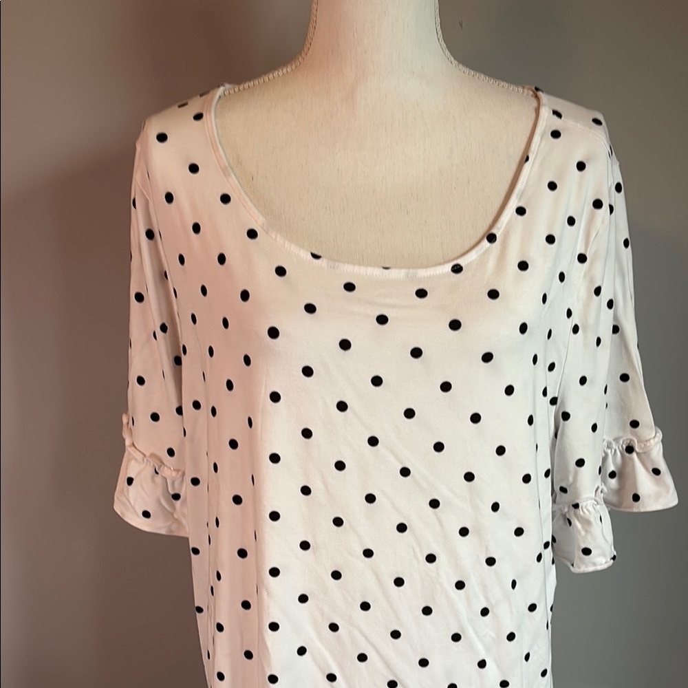 Talbot  Polka Dot Women's Top